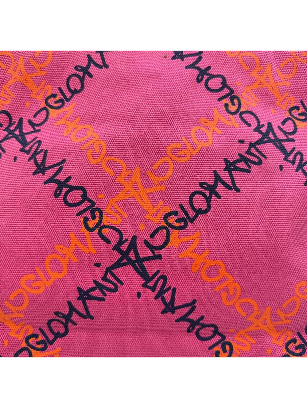 Vivienne Westwood Anglomania Pink Graffiti Canvas Tote Bag - Picture 7 of 9